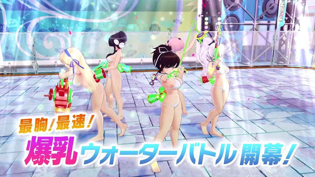 『閃乱カグラ PEACH BEACH SPLASH』PV第1弾が公開