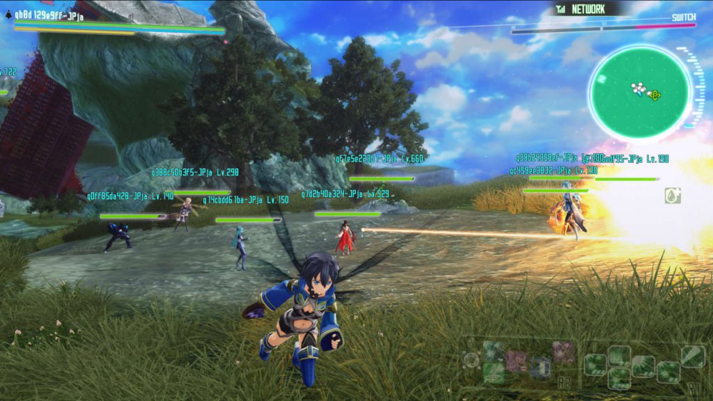 PS4/Vita『アクセル・ワールドVSソードアート・オンライン』、PvPや最大16人のプレイに対応