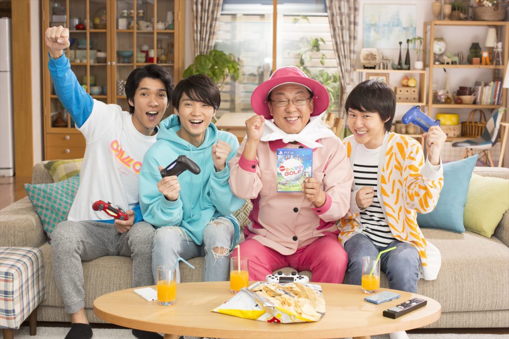 梅沢富美男さん出演！PS4『New みんなのGOLF』のCMを公開