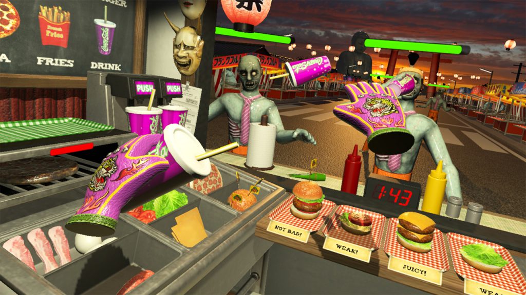 PixelJunk VR第1弾のゾンビグルメアクション『Dead Hungry』がPS VRで発売