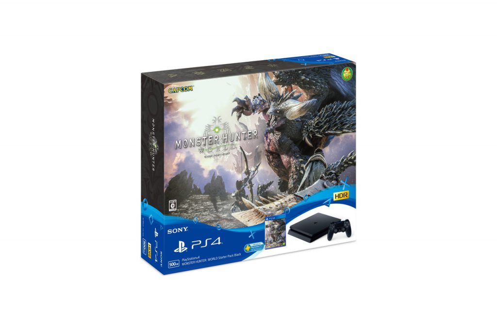 モンハンはじめよう！『PlayStation 4 MONSTER HUNTER: WORLD Starter Pack』とリオレウスのDUALSHOCK 4が登場
