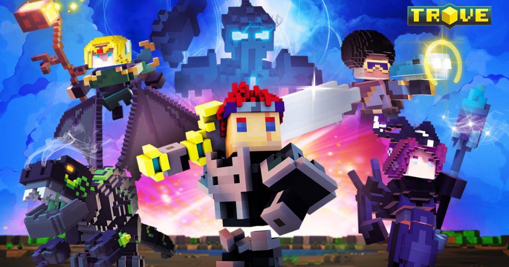 ボクセルアートMMORPG『Trove』の日本語PS4版が4月19日に発売