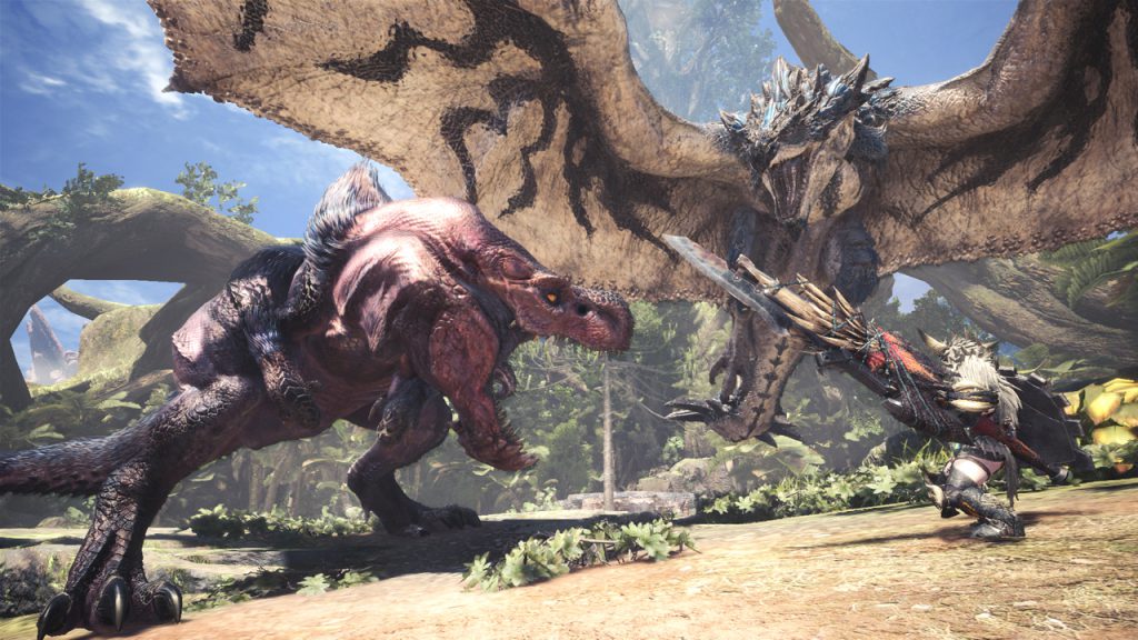 『モンスターハンター：ワールド』、新イベントクエスト「調査（蛮顎竜、蒼火竜）」が公開