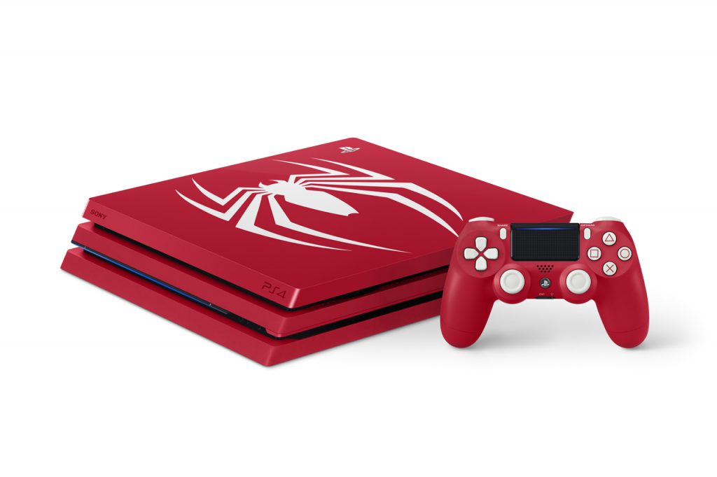 スパイダーマン仕様のPS4 Pro本体と「Marvel’s Spider-Man」のセットが9月7日に発売