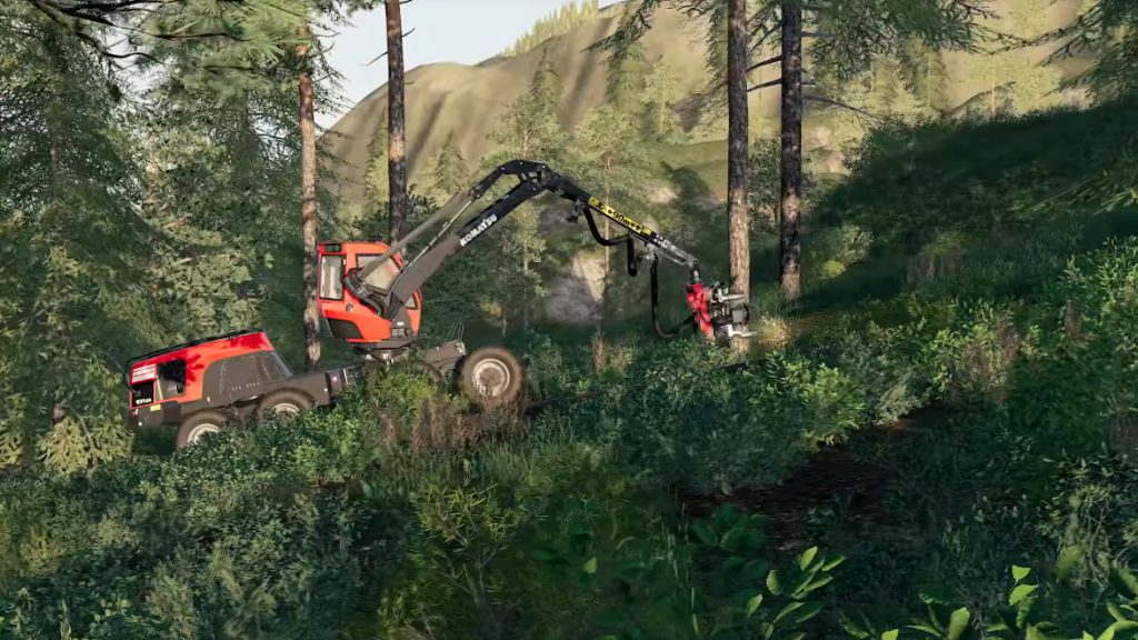 「コマツ」参入！『Farming Simulator 19』の最新トレーラーが公開