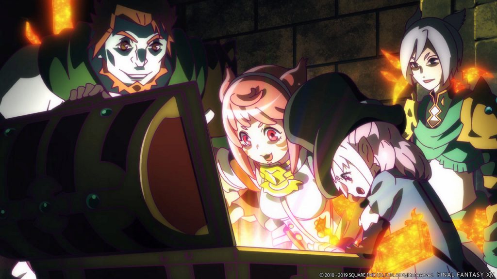アニメに。『ファイナルファンタジーXIV』のTVCM「CHOOSE YOUR LIFE #秘境 #インフルエンサー #ジョッキー #巨大ロボ」が公開