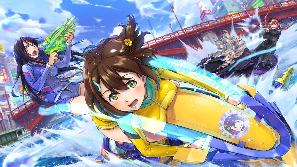 PS4用新作アクションレース『神田川 JET GIRLS』が2020年1月16日に発売