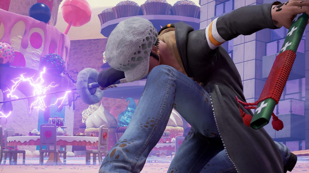 『JUMP FORCE』、DLCキャラクター「トラファルガー・ロー」のスクリーンショットを公開