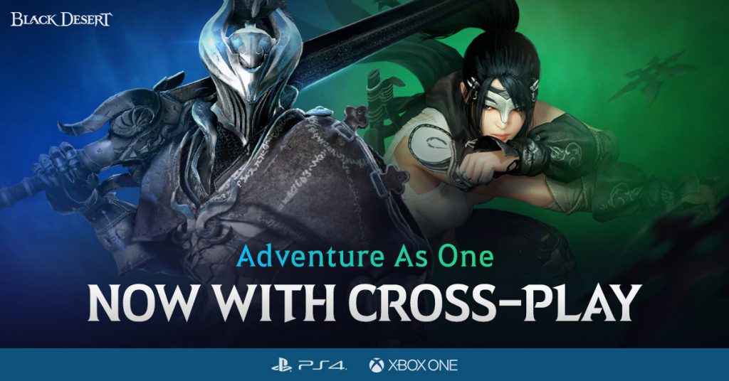 『黒い砂漠』、PS4版とXbox One版のクロスプレイが可能に