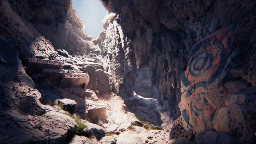 「Unreal Engine 5」のデモ映像をPS4『Dreams Universe』で再現