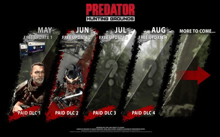 PS4『Predator: Hunting Grounds』、DLC第2弾｢サムライプレデター｣が6月末に登場