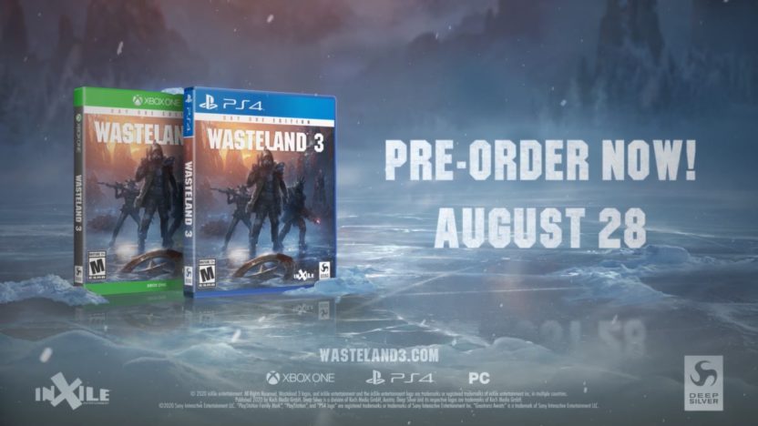 『Wasteland 3』の最新ゲームプレイトレーラーを公開