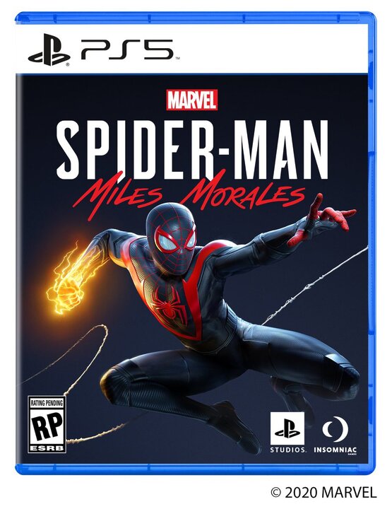 PS5用ソフト初!『Marvel’s Spider-Man: Miles Morales』のパッケージアートが公開