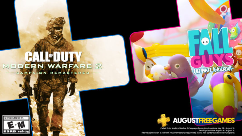PS Plus、8月のフリープレイは「Fall Guys」「Call of Duty: Modern Warfare 2 Campaign Remastered」