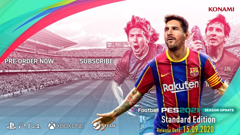 『eFootball ウイニングイレブン 2021 SEASON UPDATE』国内では9月17日に発売