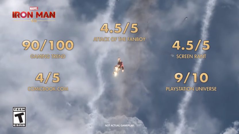 『マーベルアイアンマン VR』、Accolades Trailerが公開
