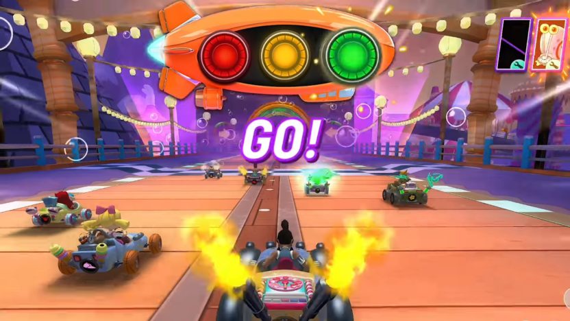 『Nickelodeon Kart Racers 2: Grand Prix』のアナウンストレーラーを公開