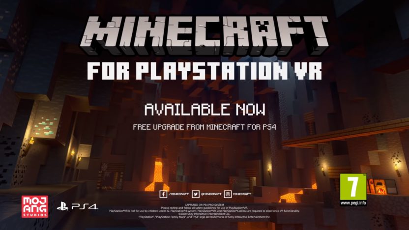 『マインクラフト』、PS VR対応のローンチトレーラーが公開