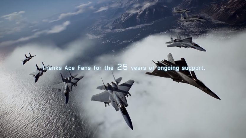 『エースコンバット7』、追加DLC「25th Anniversary DLC – Original Aircraft Series -」のPVが公開