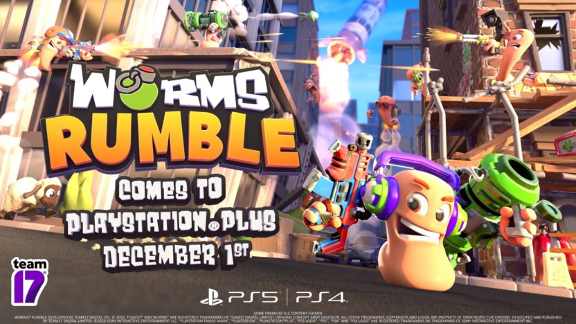 『Worms Rumble』のPlayStation Plus登場トレーラーを公開