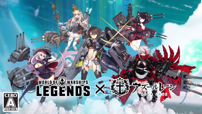 『World of Warships: Legends』、「アズールレーン」コラボ第二弾が登場