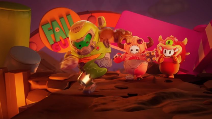 『Fall Guys』、「DOOM」コスチュームのPVが公開。配信は1月12日
