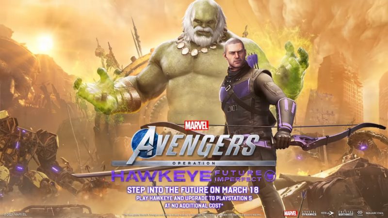 『Marvel’s Avengers』、弓の名手｢ホークアイ｣と次世代機アップグレードが3月19日に登場