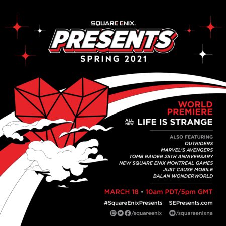 「ライフ イズ ストレンジ」新作も登場！イベント『SQUARE ENIX PRESENTS』が3月19日に配信
