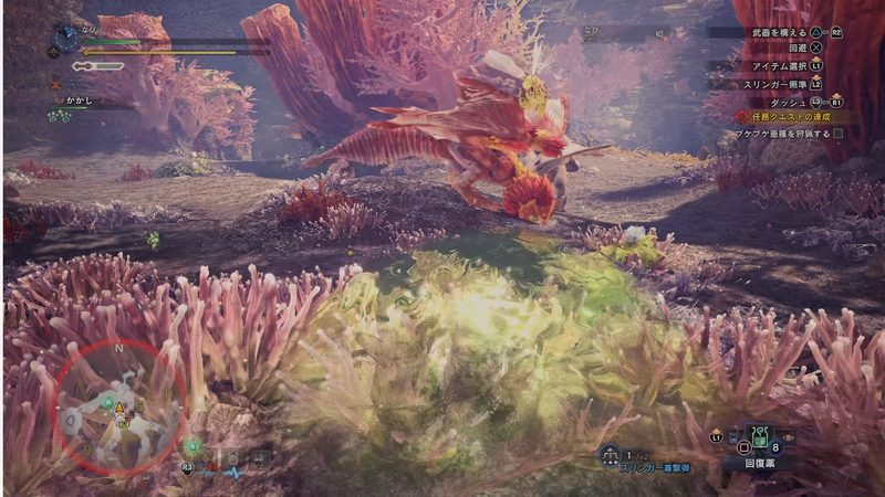 MHWプレイ日記：水飲ミ場ヲ占拠セヨ！