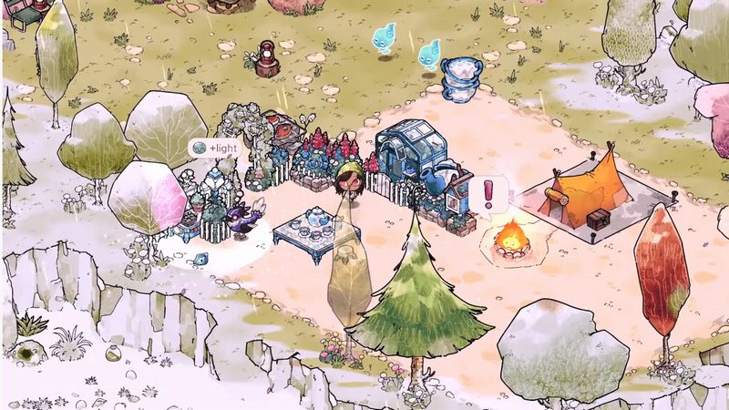 ライフシミュレーションゲーム『Cozy Grove』の発売日が4月8日に決定