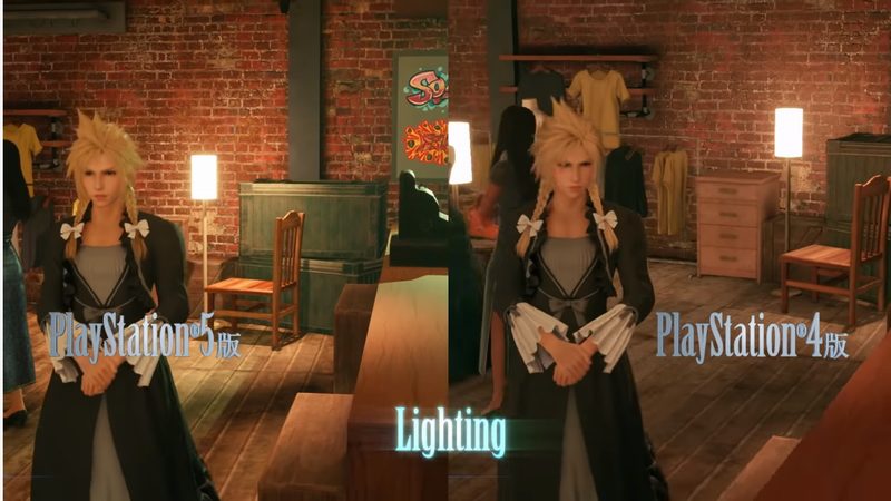 『FFVII リメイク インターグレード』のPS5 Features Video ロングバージョンが公開