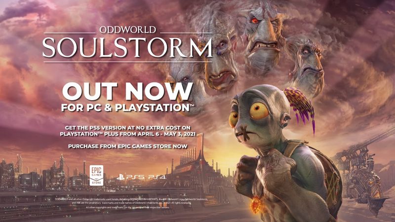 エイブの新たな旅が始まる！『Oddworld: Soulstorm』のローンチトレーラーが公開