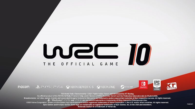 ラリーシム「WRC」シリーズ最新作『WRC 10』が9月2日に発売