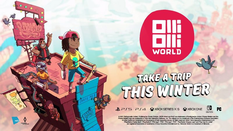 スケボーアクション『OlliOlli World』が発表。今冬発売
