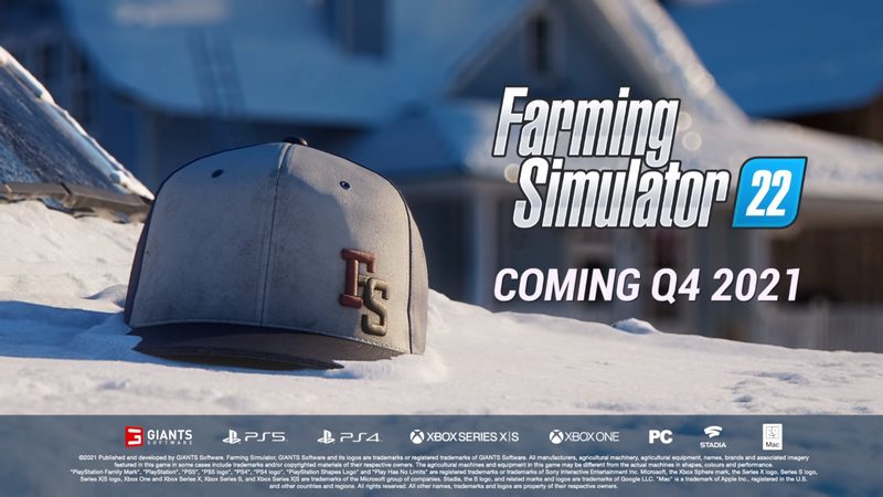 農業シム『Farming Simulator 22』が2021年秋に発売