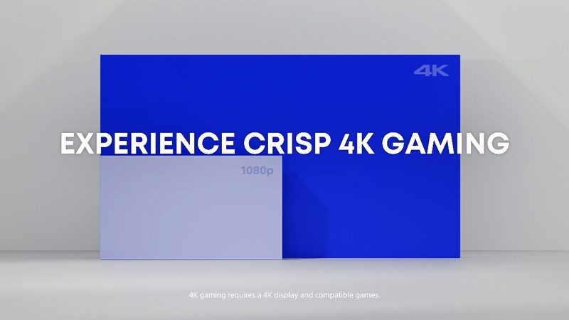 4KテレビでのPS5ゲームを。PVが公開