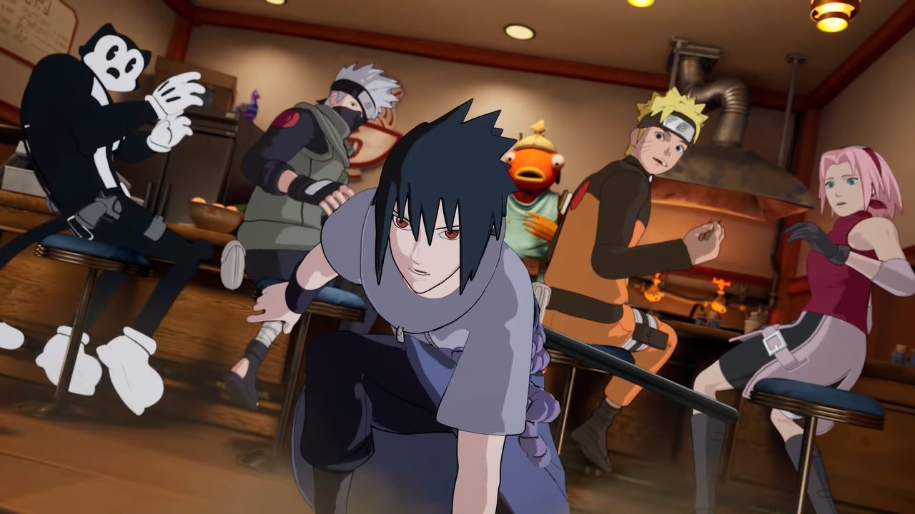『フォートナイト』、TVアニメ「NARUTO -ナルト- 疾風伝」コラボのPVが公開