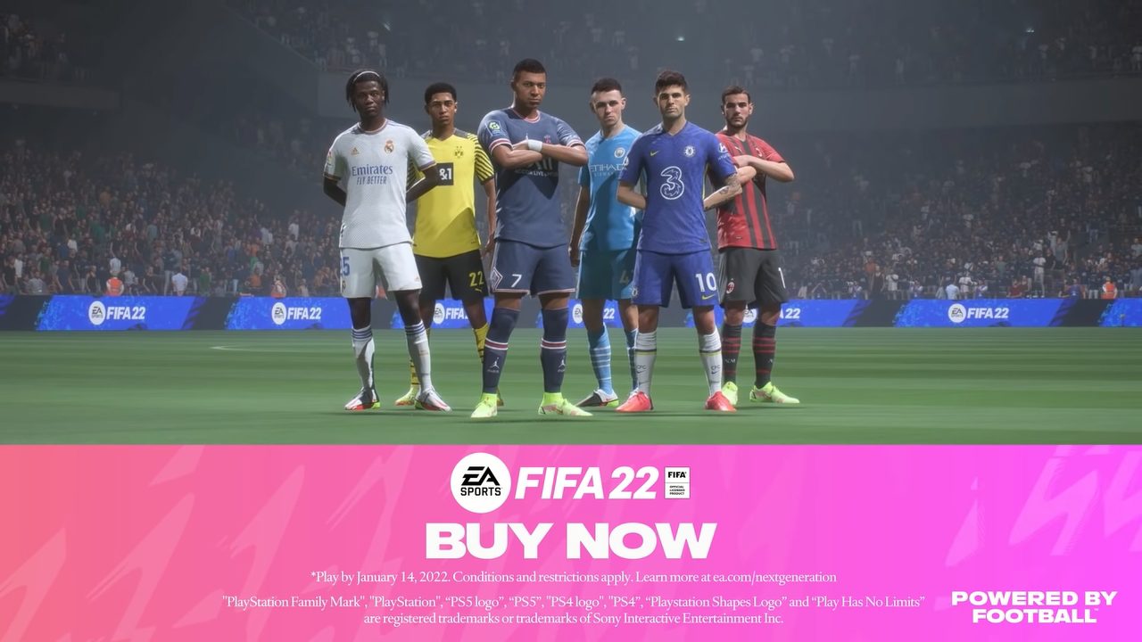 『FIFA 22』、次世代選手アイテムを紹介するトレーラーが公開