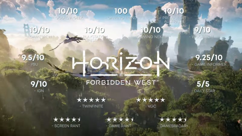 PS5/PS4『Horizon Forbidden West』、賞賛の声を紹介するトレーラーが公開 - PSXNAVI