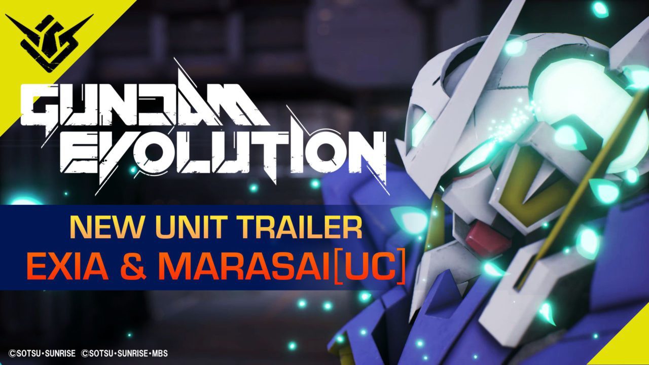 『GUNDAM EVOLUTION』、新ユニット「ガンダムエクシア」「マラサイ［UC］」を紹介する新トレーラーを公開