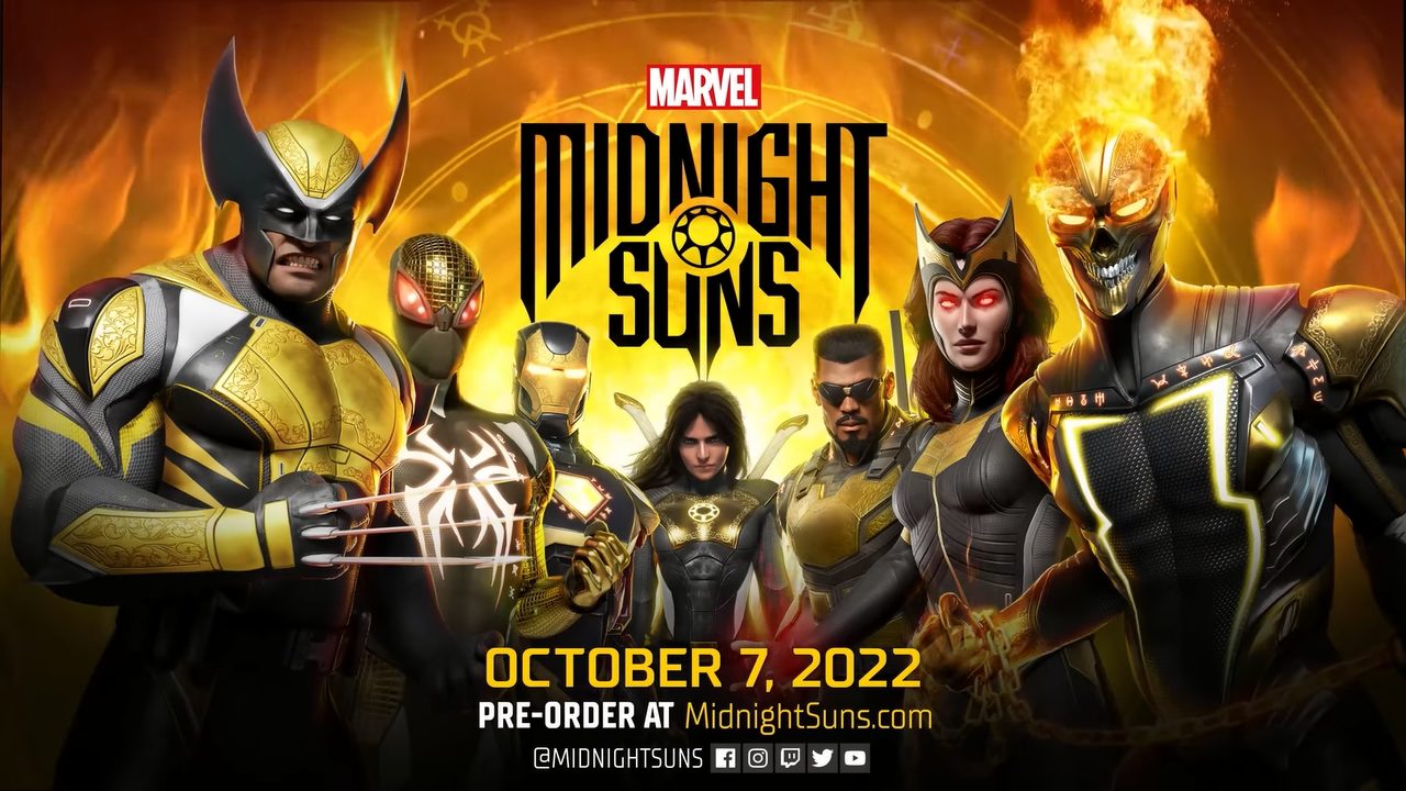 タクティカルRPG『Marvel’s Midnight Suns』の発売日が10月7日に決定