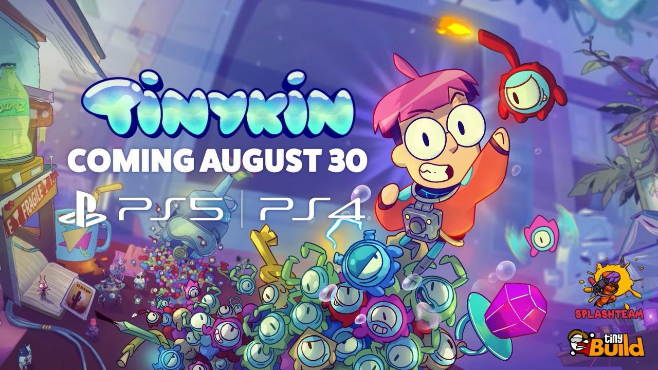 パズルアクション『Tinykin』の発売日が8月30日に決定