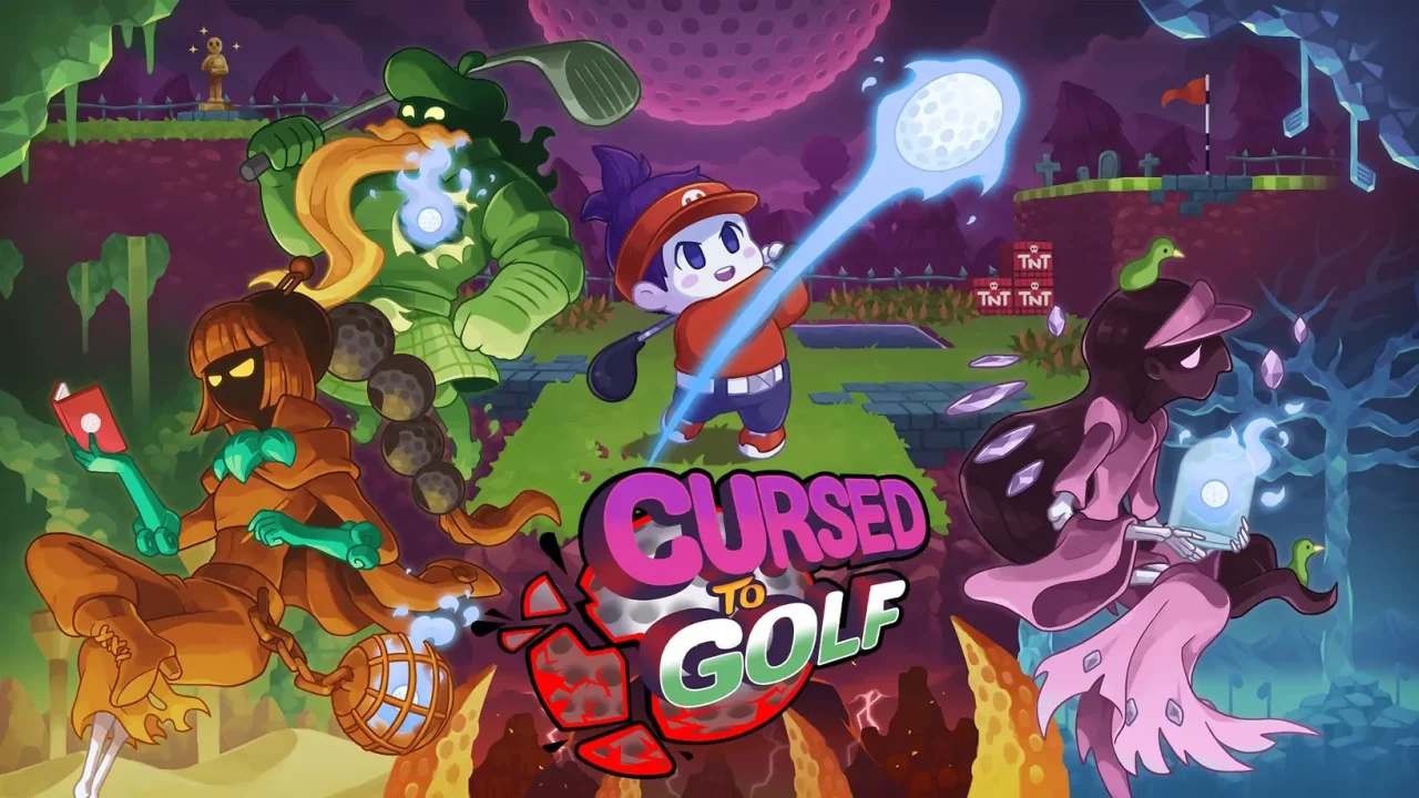 死後の世界が舞台のゴルフアドベンチャー『Cursed to Golf』が8月18日に発売
