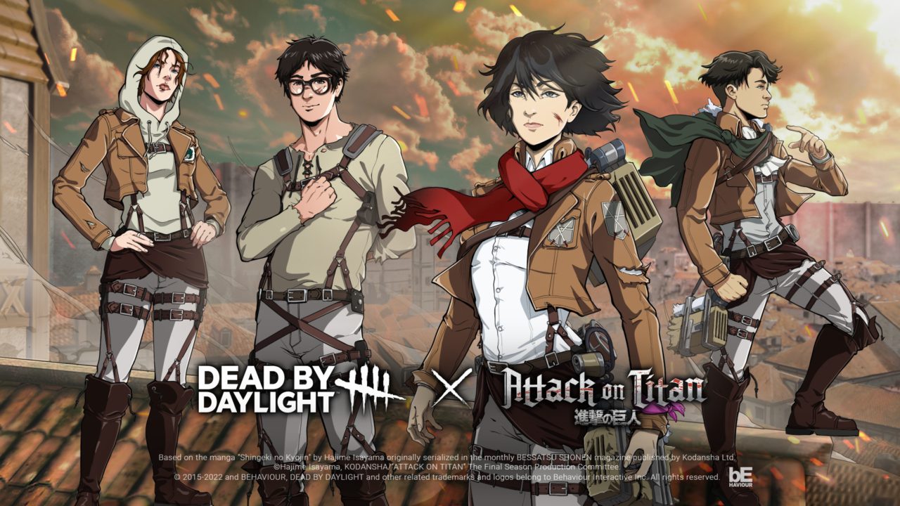 『Dead by Daylight』、アニメ「進撃の巨人」とコラボの「進撃の巨人コレクション」を発売