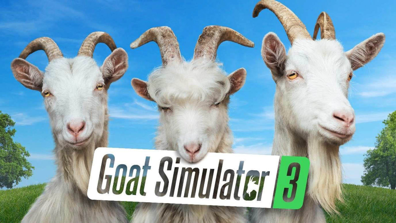 伝説のヤギ、ピルゴール神が再・降・臨！『Goat Simulator 3』の発売日が11月17日に決定