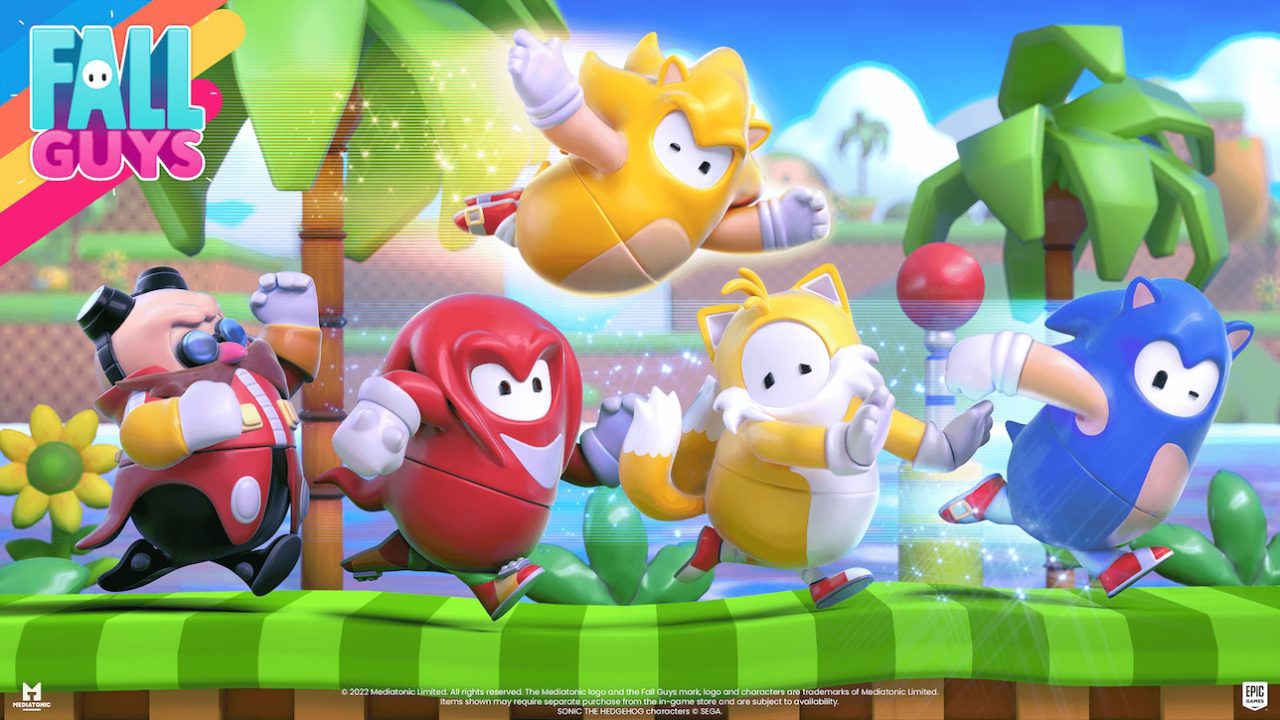 『Fall Guys』、「ソニックのアドベンチャー」が8月15日まで開催