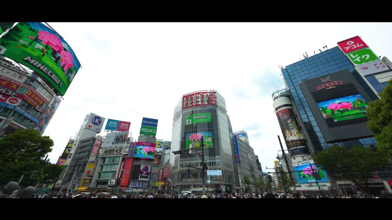 『マインクラフト』、15周年を記念した渋谷でのイベントをまとめた映像が公開の画像