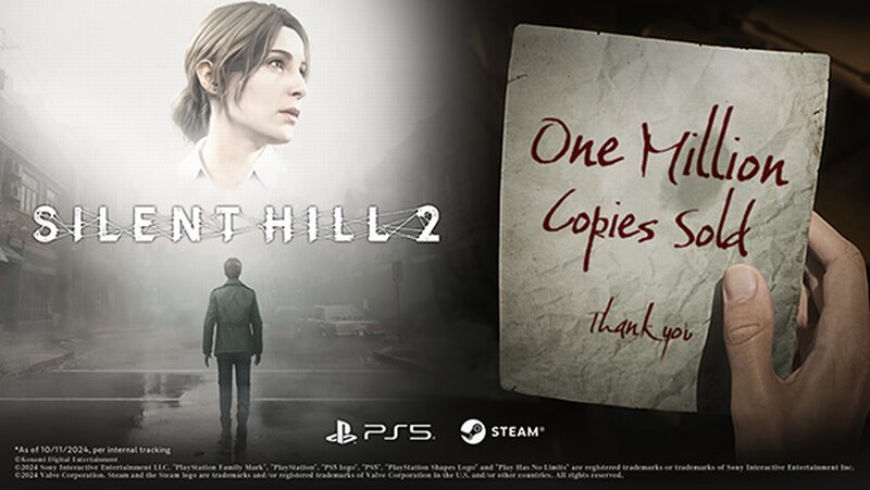 リメイク版『SILENT HILL 2』、全世界累計出荷本数が100万本を突破