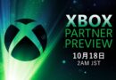 『Xbox Partner Preview』が10月18日2:00から配信。12本以上の映像を公開