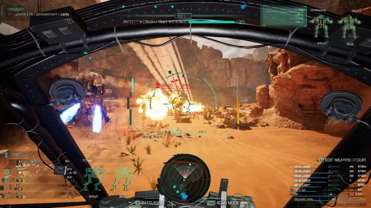 ロボゲー『MechWarrior 5: Clans』のローンチトレーラーを公開